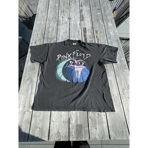 Rare Vintage 90s PINK FLOYD The Wall front/back licensed black tee Winterland XL